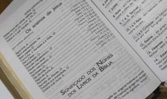 Bíblia sagrada com ajudas adicionais e harpa letra gigante capa com ziper romantic vermelha - comprar online