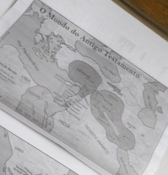 Bíblia capa dura especial média - leão colorido