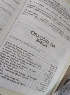 2 biblias com ajudas adicionais e harpa letra gigante - capa com ziper café + pink raiz - comprar online