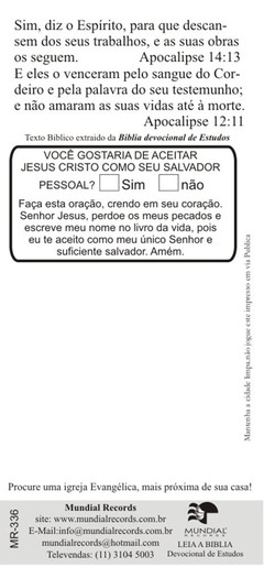 Folhetos para evangelização - Vida eterna (1000)