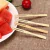 Tenedor de Bambú Pinchos 9 cm 50 unidades - comprar online