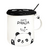 Taza Blanca con Tapa y Cuchara Sunpio Panda