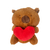 Peluches Capibara con Corazón