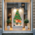 Vinilo Navideño Vidriera | Impreso Arbolito