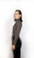 Polera H Black Side - Helicia