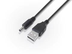 Cable de alimentación USB AM a plug 1.35mm de 1m