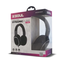 AURICULAR VINCHA C/CABLE L500 DYNAMIC PUMP NEGRO - comprar online