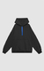 HOODIE SEQUENCE [ NEGRO -C.AZUL ] - comprar online