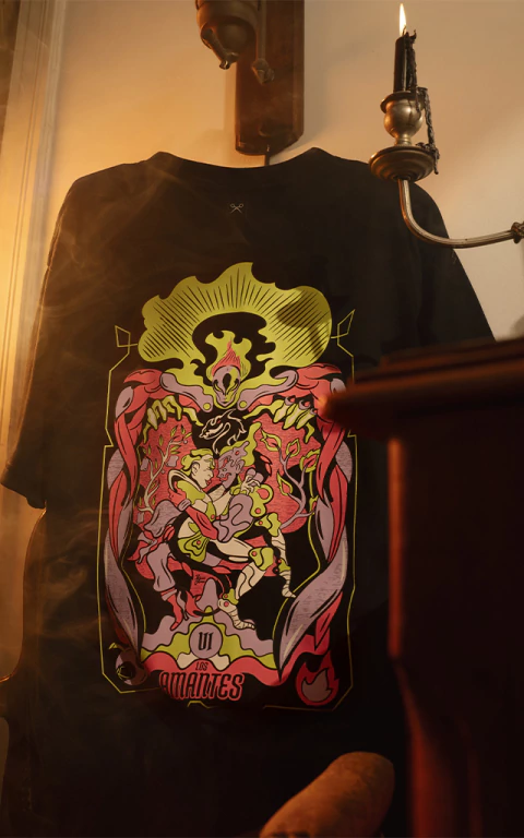 Remera Los Amantes [ Negro ] - comprar online