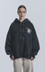 Imagen de HOODIE HUMO [ NEGRO ]