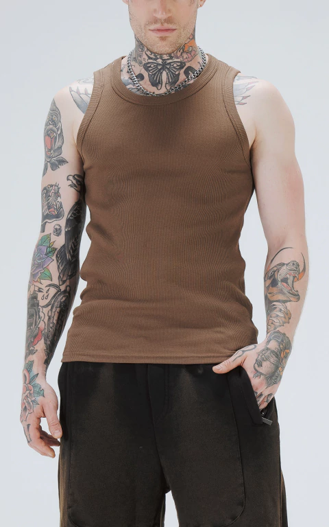 MUSCULOSA EASY [ MOCCA ] - comprar online