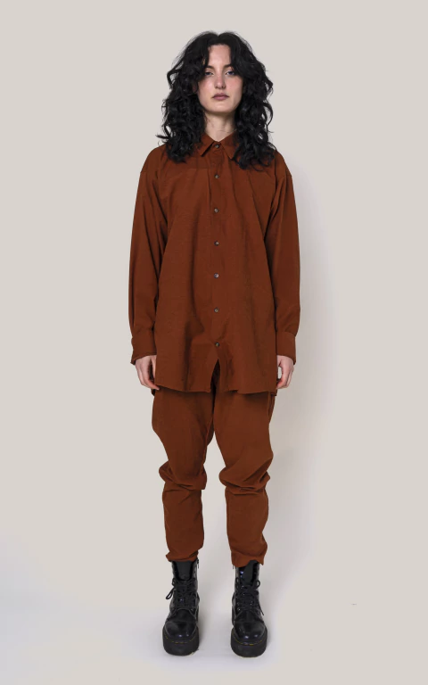 Camisa Fax [ Ladrillo ] - comprar online