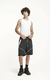 BERMUDA IGGY [ NEGRO - BLANCO ] - comprar online
