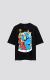 REMERA EL ERMITAÑO [ NEGRO ] - comprar online