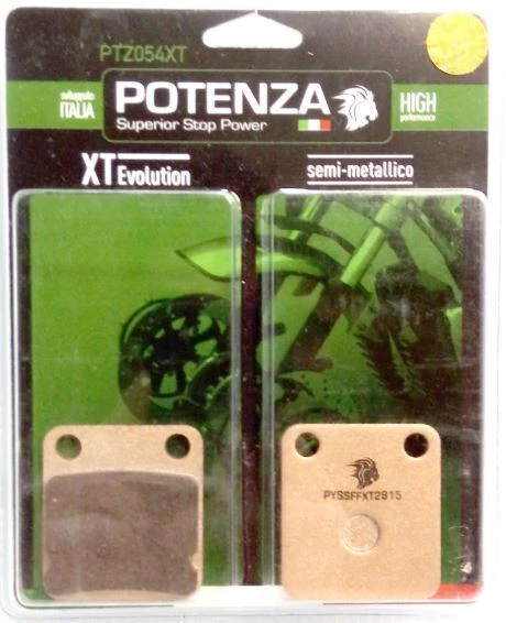 PASTILHA DE FREIO POTENZA BRAKES PTZ054 (DIANTEIRA MODELOS)