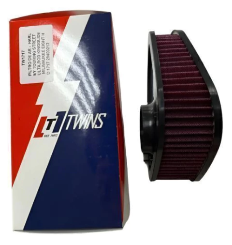 FILTRO DE AR MODELO ESPORTIVO RDW TW1717 (HARLEY DAVIDSON MODELOS)