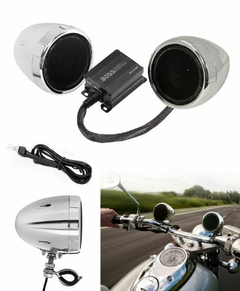 PAR FALANTES P/ MOTO BLUETOOTH APROVA DE ÁGUA MCBK420B BOSS