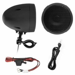 PAR FALANTES P/ MOTO BLUETOOTH APROVA DE ÁGUA MCBK420B BOSS - Rota 13 Custom