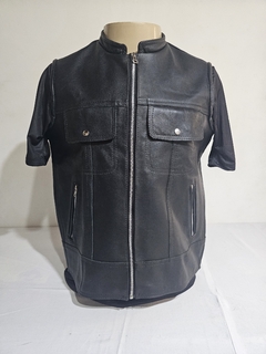 COLETE GOLA DE PADRE EM COURO GOLA DE PADRE (MASCULINO) - comprar online