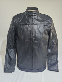 JAQUETA EM COURO NATURAL (MASCULINA)
