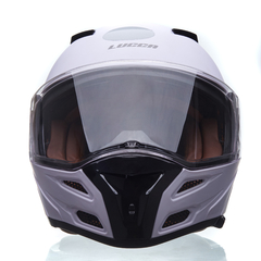 CAPACETE LUCCA RIDER ONE 1 MATT WHITE