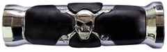 MANOPLA SKULL (CAVEIRA) 1" (CROMADA)