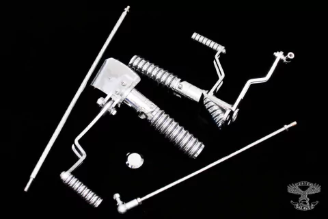 COMANDO AVANÇADO INTEGRADO (CROMADO) LINHA DYNA ATÉ 2017