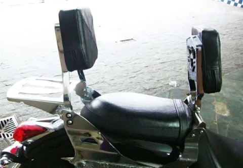 ENCOSTO DO PILOTO (CROMADO) MIDNIGHT STAR 950