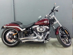 ESCAPAMENTO K10 CURVO SOFTAIL BREAKOUT (ATÉ 2017) - Rota 13 Custom