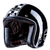 CAPACETE LUCCA CUSTOM SUBLIME CAFÉ RACER BLACK