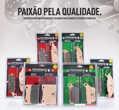 PASTILHA DE FREIO POTENZA BRAKES (DIANTEIRA DUCATI MULTISTRADA 1200 / TRIUMPH DAYTONA 675 ) - comprar online