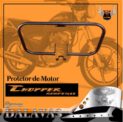 PROTETOR DE MOTOR TUBULAR (PRETO)