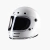 CAPACETE LUCCA MAGNO V2 GLOSSY WHITE