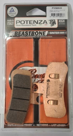 PASTILHA DE FREIO POTENZA BRAKES (DIANTEIRA HARLEY DAVIDSON MODELOS)