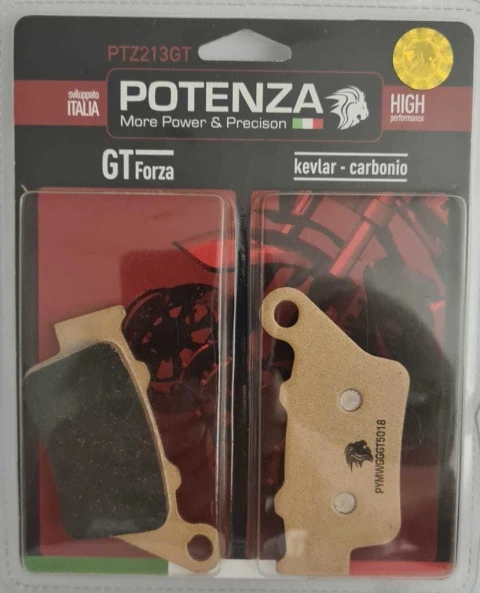 PASTILHA DE FREIO POTENZA BRAKES PTZ213 (TRASEIRA MODELOS)