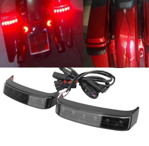 LANTERNA 3 FUNÇÕES PARA BAGS HARLEY DAVIDSON LINHA TOURING 2014 ED