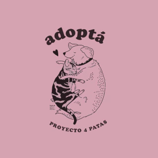 Buzo Canguro "Adoptá" en internet