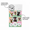 Stickers para autos + plancha de stickers perritos. en internet