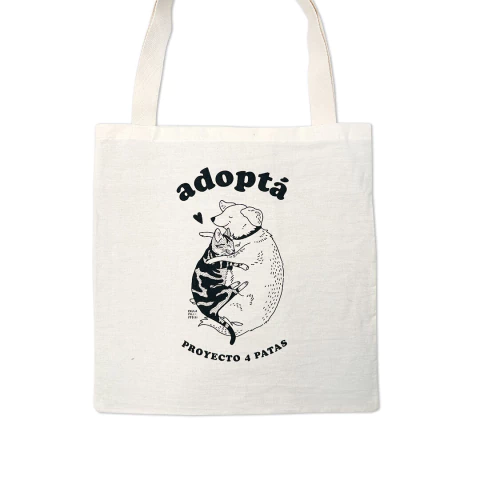 Tote Bag P4P - ADOPTÁ