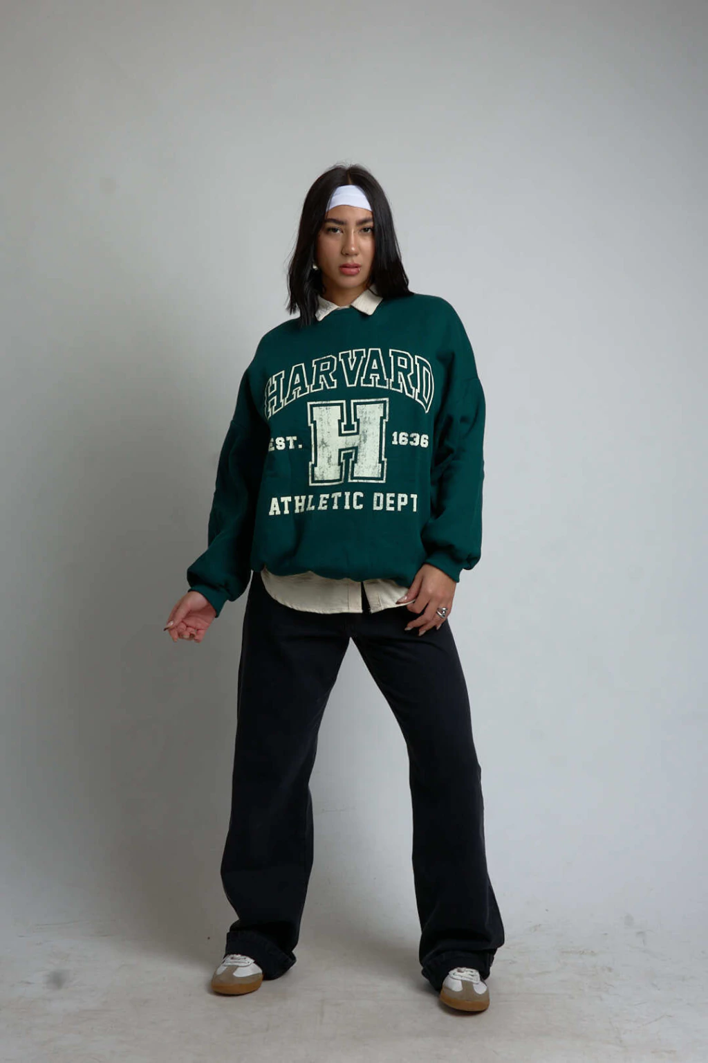 BUZO HARVARD VERDE