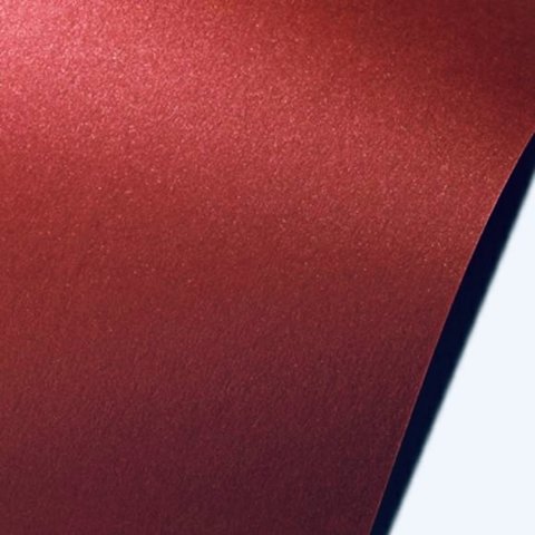 Papel Curious Metallics Red Lacquer 300g/m2 A4 5 folhas