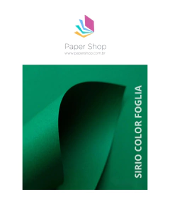 Papel Sirio Color Foglia 115g/m2 70x100 folha gráfica 1 un