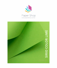 Papel Sirio Color Lime 115g/m2 70x100 folha gráfica 1 un
