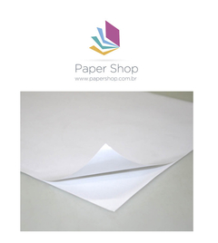 Papel Adesivo Branco Fosco Arconvert 186g/m2 66x96 folha gráfica 1 un