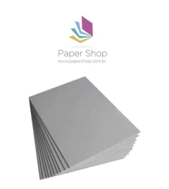 Papel Cartão Cinza Horlle 1,7mm 30,5x30,5 c/ 5 unidades