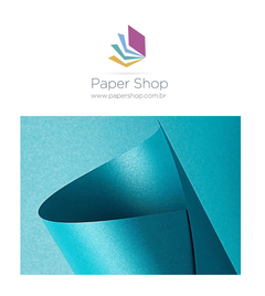 Papel Cocktail Curaçao 120g/m2 A4 25 folhas