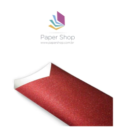 Papel Cryogen Pop Red 140g/m2 30,5x30,5 - 2 folhas