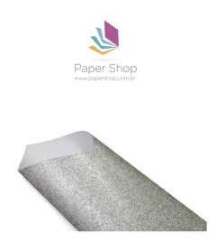 Papel Cryogen Pop Silver 140g/m2 A4 5 folhas