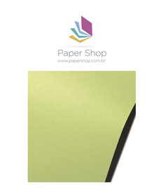 Papel Curious Metallics Lime 300g/m2 A3 c/ 20 folhas