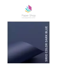 Papel Sirio Color Dark Blue 170g/m2 A3 c/ 20 folhas - comprar online